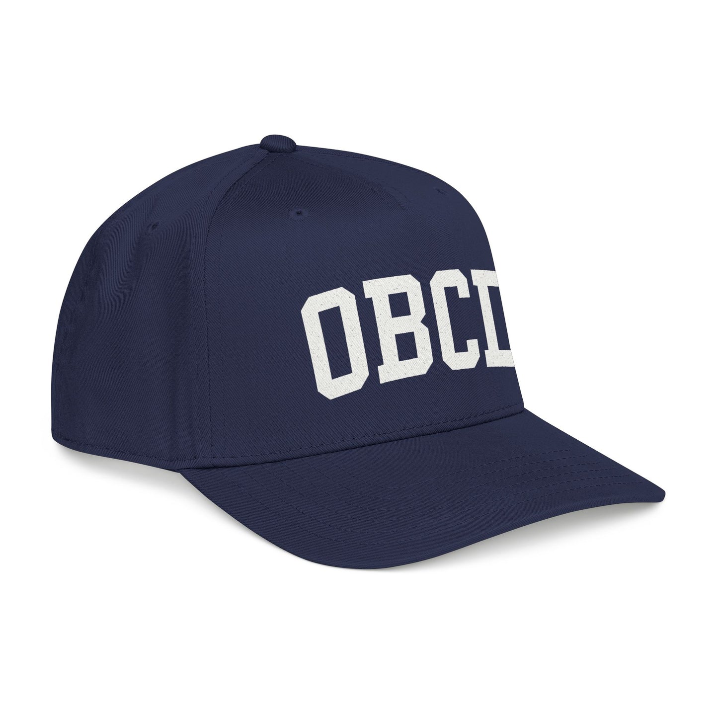 OBX-Style 'OBCD' Embroidered Baseball Cap — Classic Collegiate Dad Hat