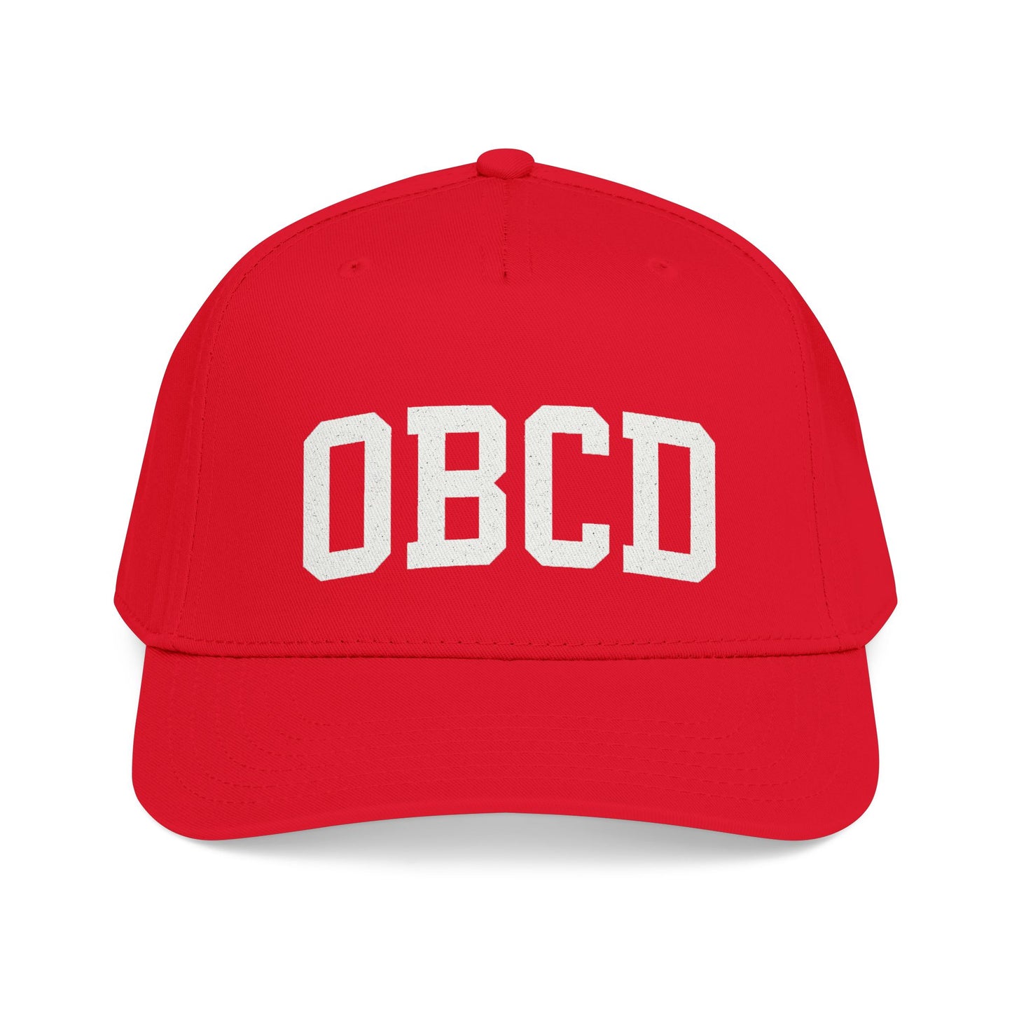 OBX-Style 'OBCD' Embroidered Baseball Cap — Classic Collegiate Dad Hat