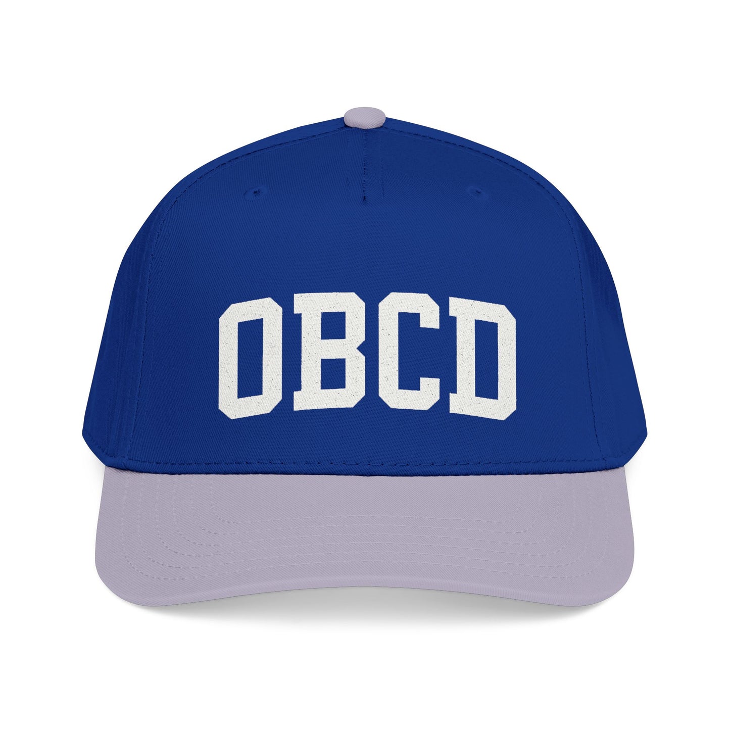 OBX-Style 'OBCD' Embroidered Baseball Cap — Classic Collegiate Dad Hat