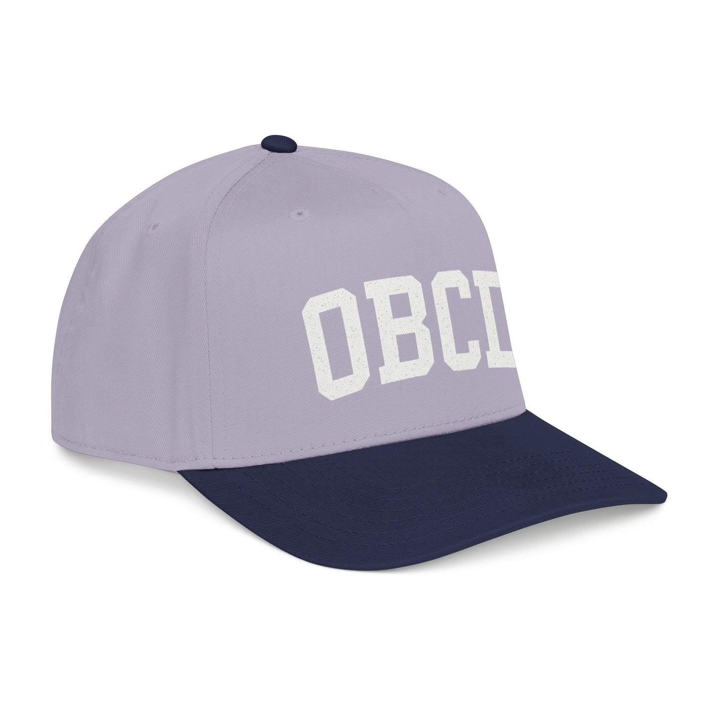 OBX-Style 'OBCD' Embroidered Baseball Cap — Classic Collegiate Dad Hat