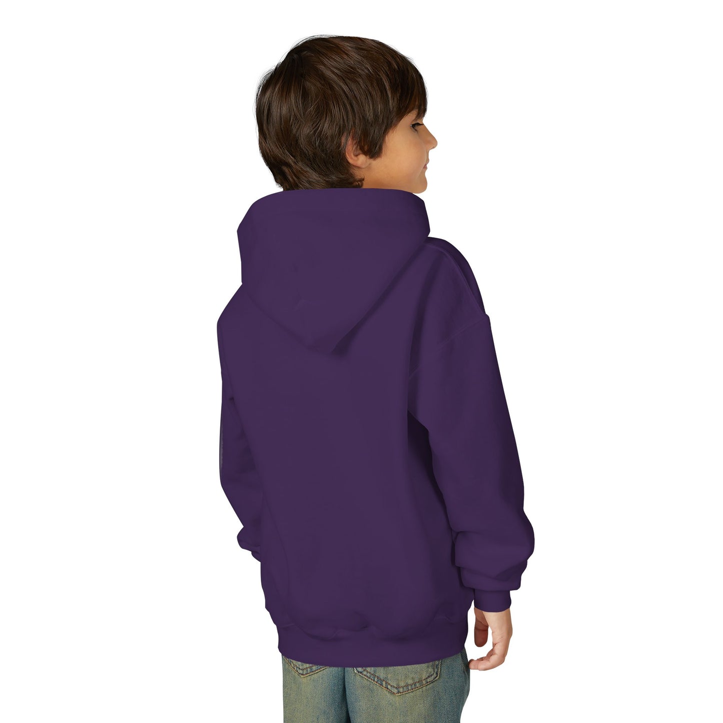 Youth 'Raising Feral Kids Club' Hoodie – Playful Paw Print Kids Sweatshirt