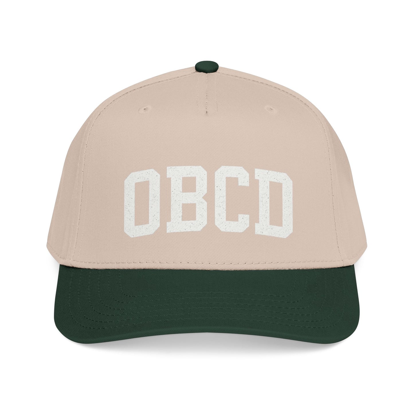OBX-Style 'OBCD' Embroidered Baseball Cap — Classic Collegiate Dad Hat