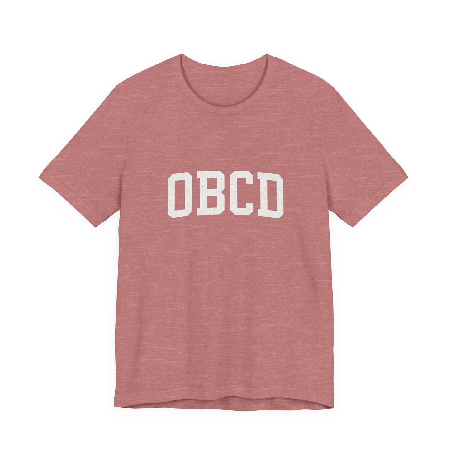 Minimalist Unisex Jersey Tee - OBCD Graphic T-Shirt