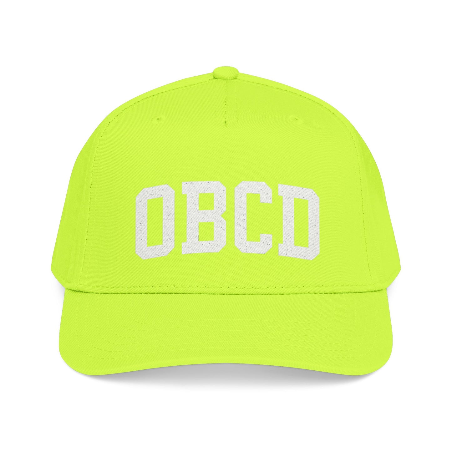 OBX-Style 'OBCD' Embroidered Baseball Cap — Classic Collegiate Dad Hat
