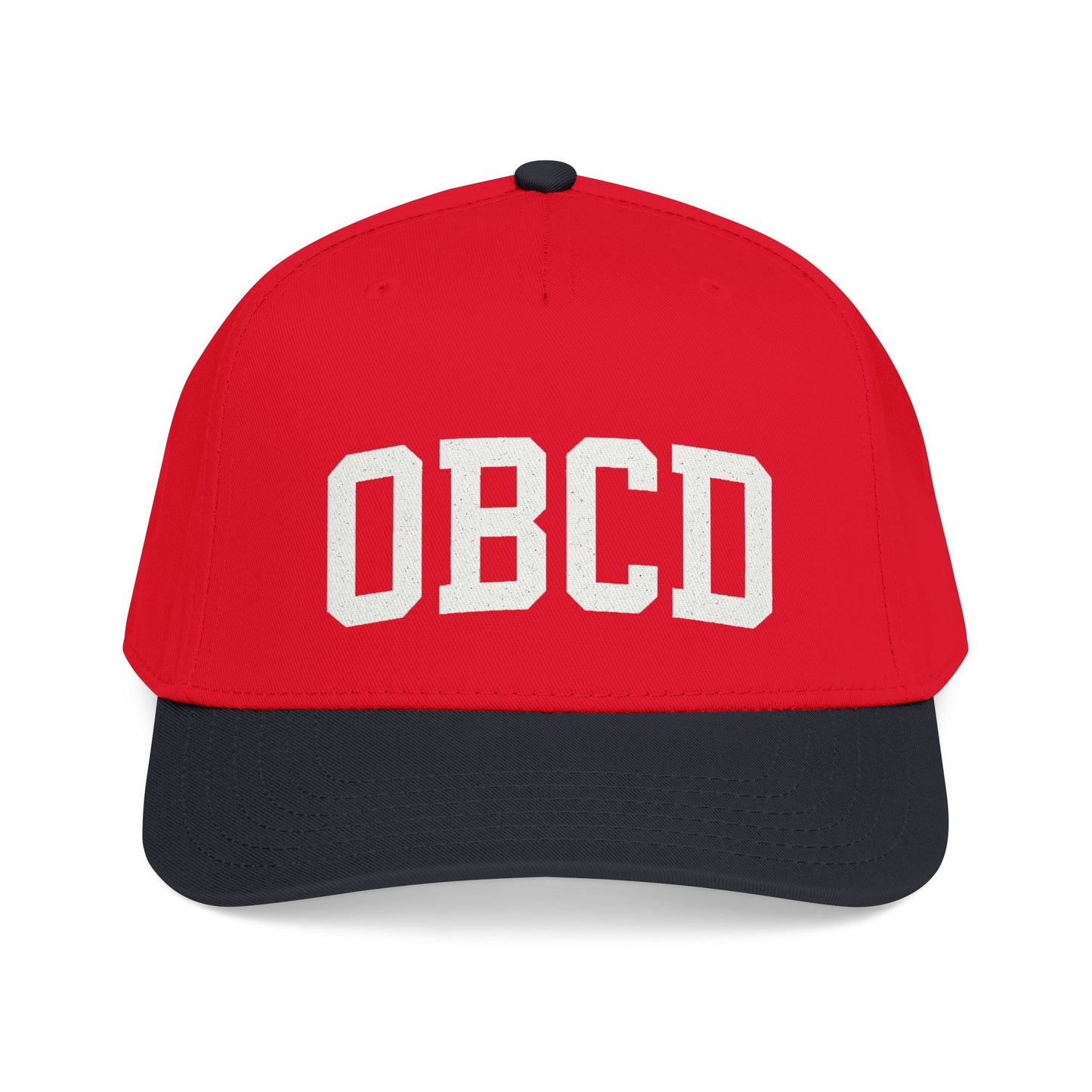 OBX-Style 'OBCD' Embroidered Baseball Cap — Classic Collegiate Dad Hat
