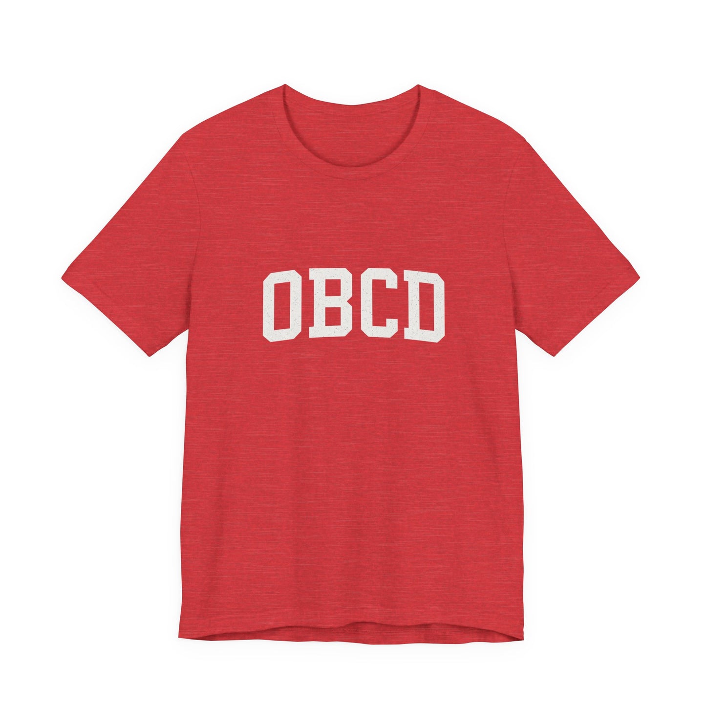 Minimalist Unisex Jersey Tee - OBCD Graphic T-Shirt