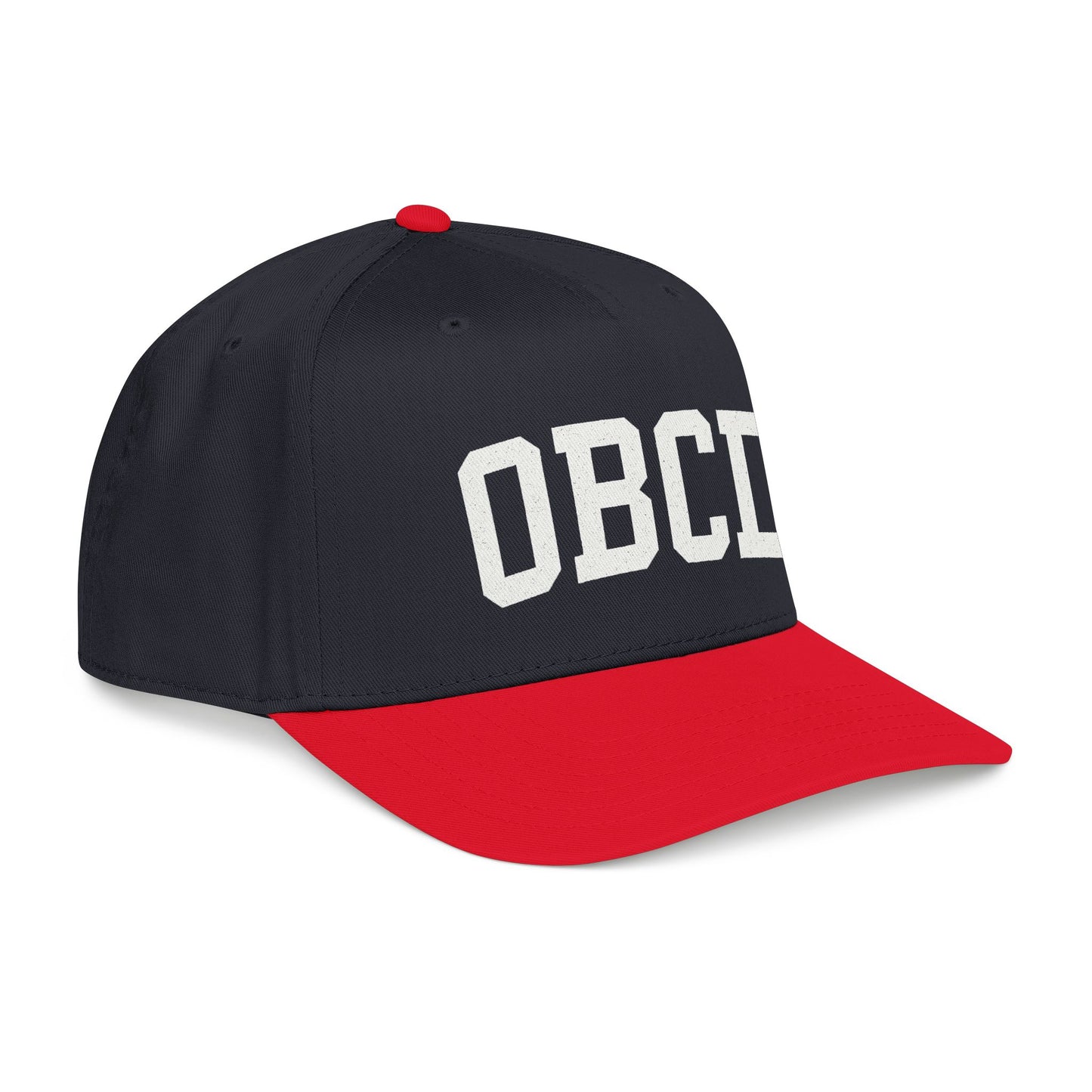 OBX-Style 'OBCD' Embroidered Baseball Cap — Classic Collegiate Dad Hat