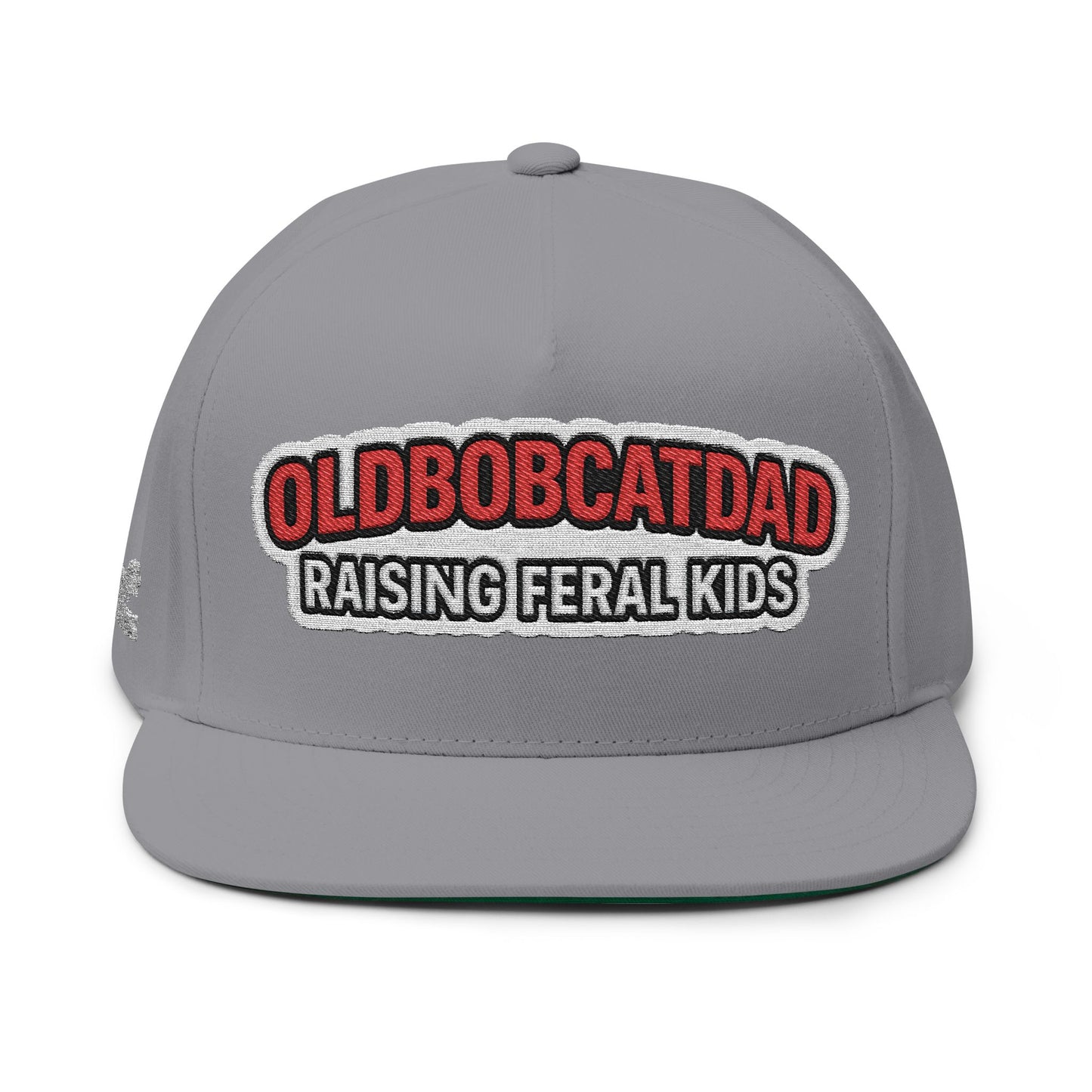 Funny Dad Flat Bill Cap with Embroidery - Perfect Gift for Father's Day