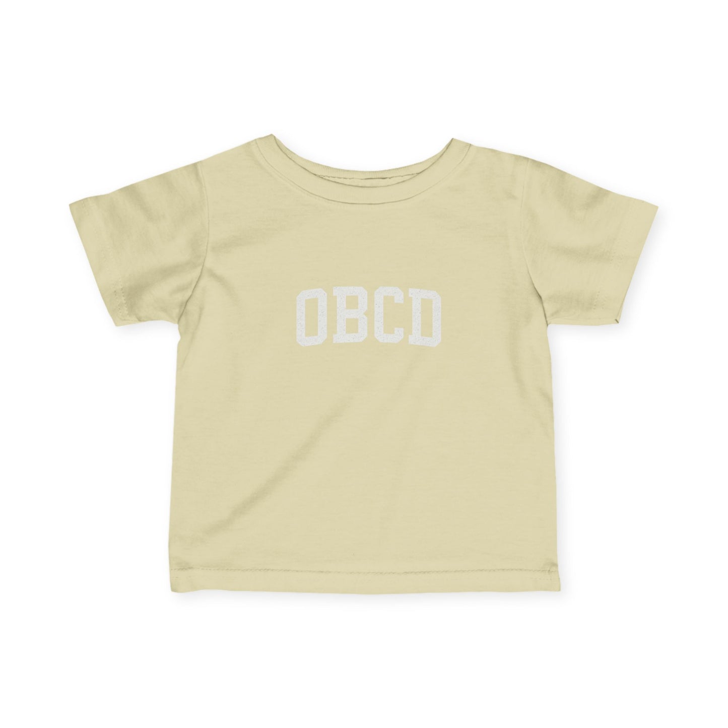 Cute Infant Fine Jersey Tee with Customizable Design