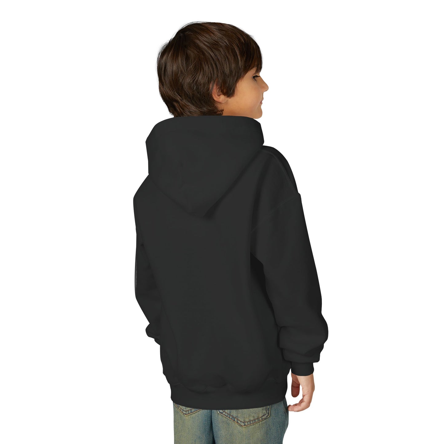 Youth 'Raising Feral Kids Club' Hoodie – Playful Paw Print Kids Sweatshirt