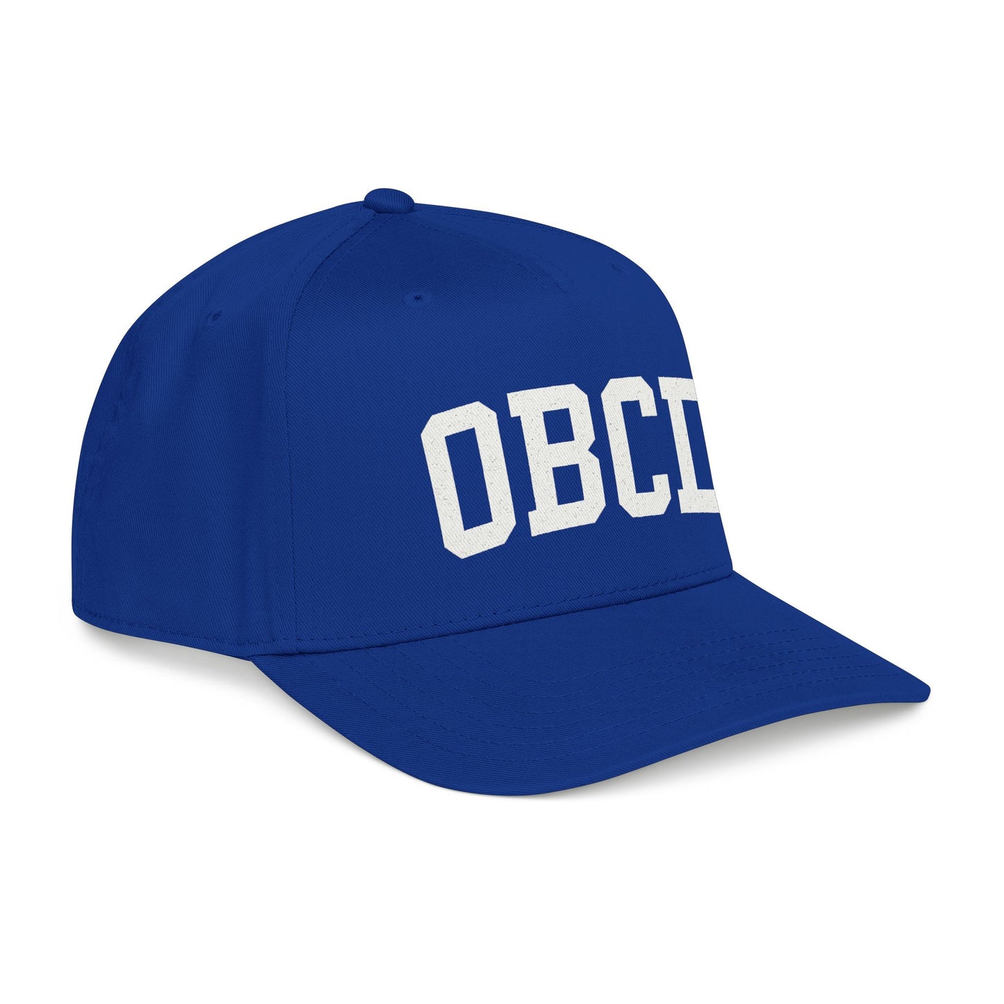 OBX-Style 'OBCD' Embroidered Baseball Cap — Classic Collegiate Dad Hat