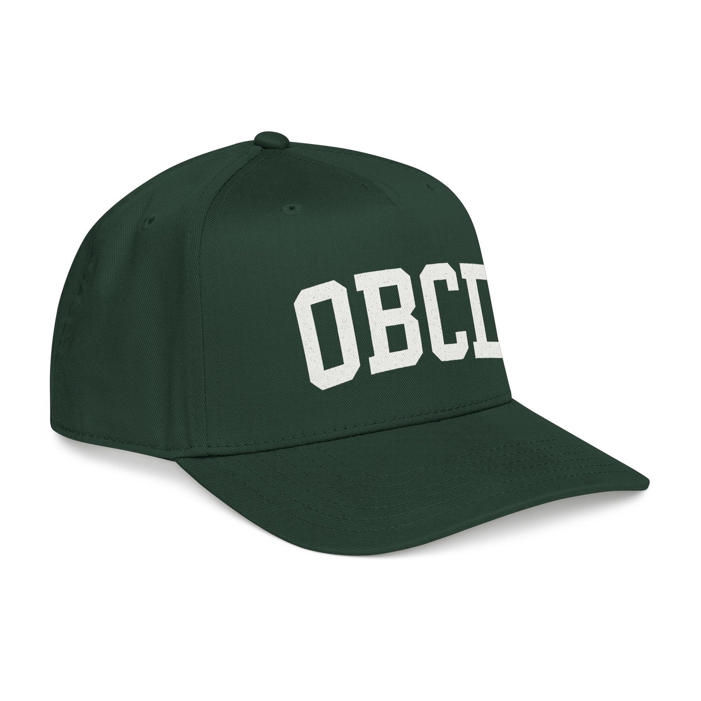 OBX-Style 'OBCD' Embroidered Baseball Cap — Classic Collegiate Dad Hat