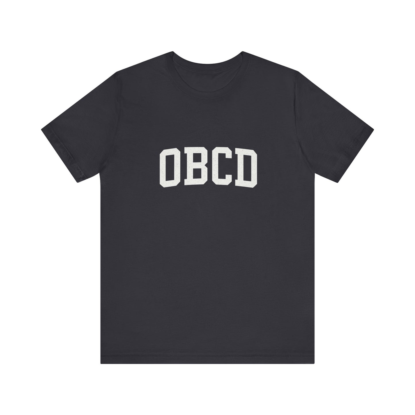 Minimalist Unisex Jersey Tee - OBCD Graphic T-Shirt