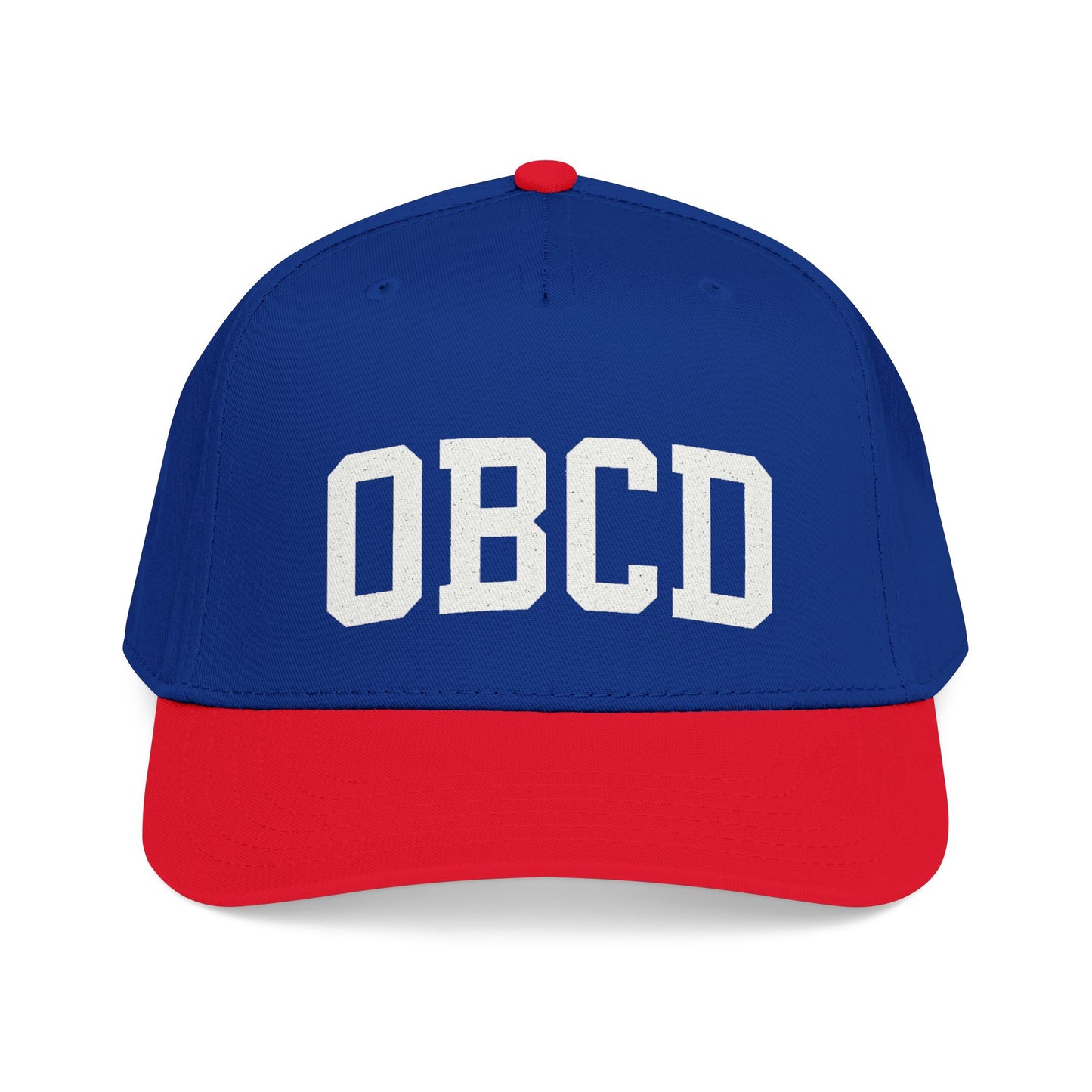 OBX-Style 'OBCD' Embroidered Baseball Cap — Classic Collegiate Dad Hat