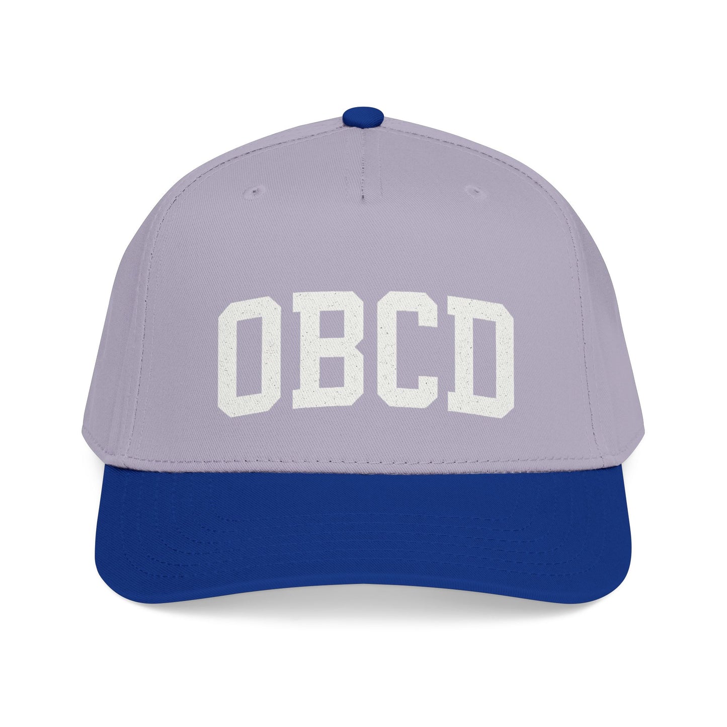 OBX-Style 'OBCD' Embroidered Baseball Cap — Classic Collegiate Dad Hat