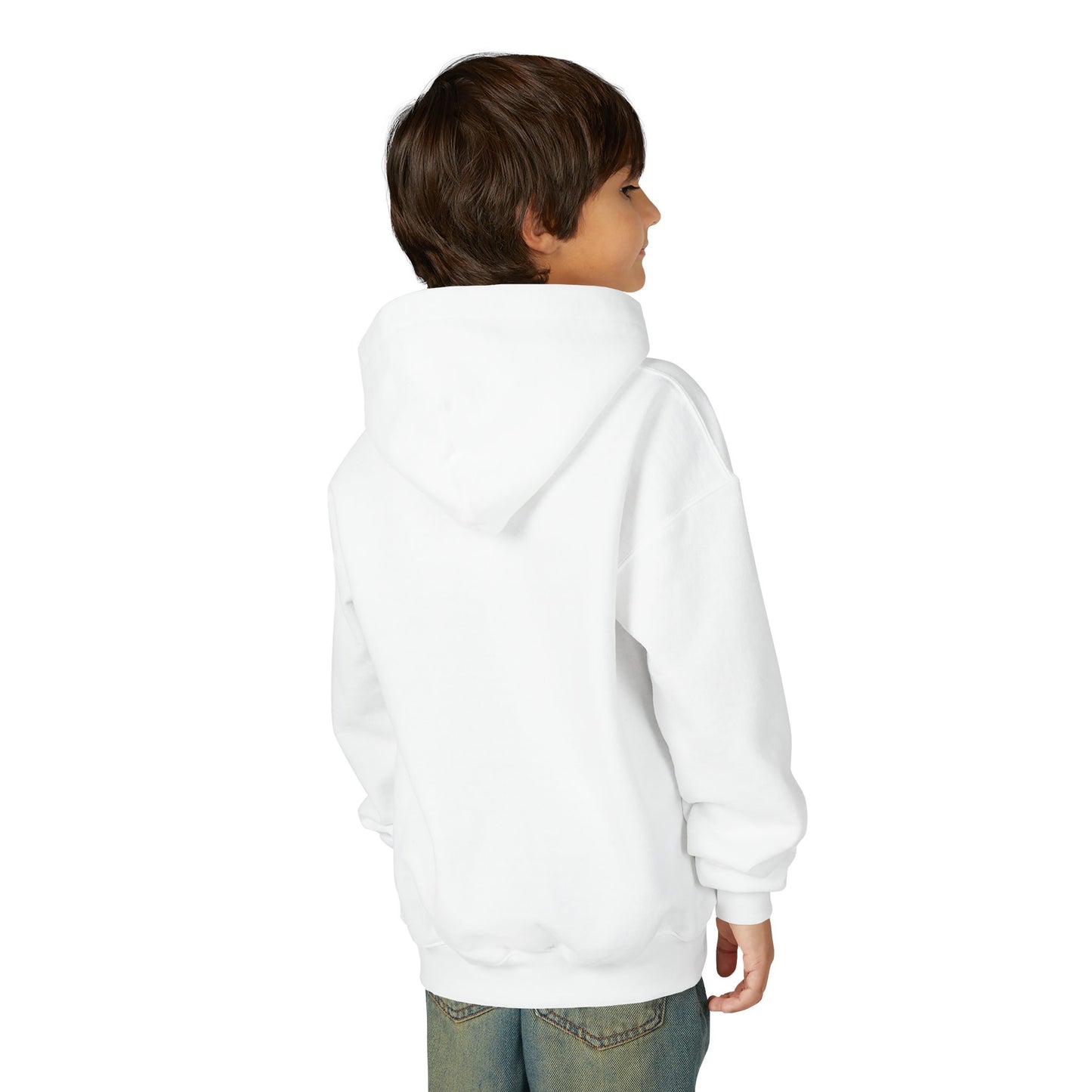 Youth 'Raising Feral Kids Club' Hoodie – Playful Paw Print Kids Sweatshirt