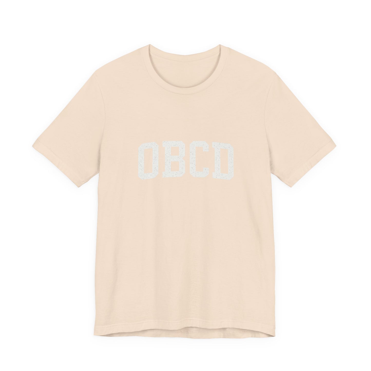 Minimalist Unisex Jersey Tee - OBCD Graphic T-Shirt