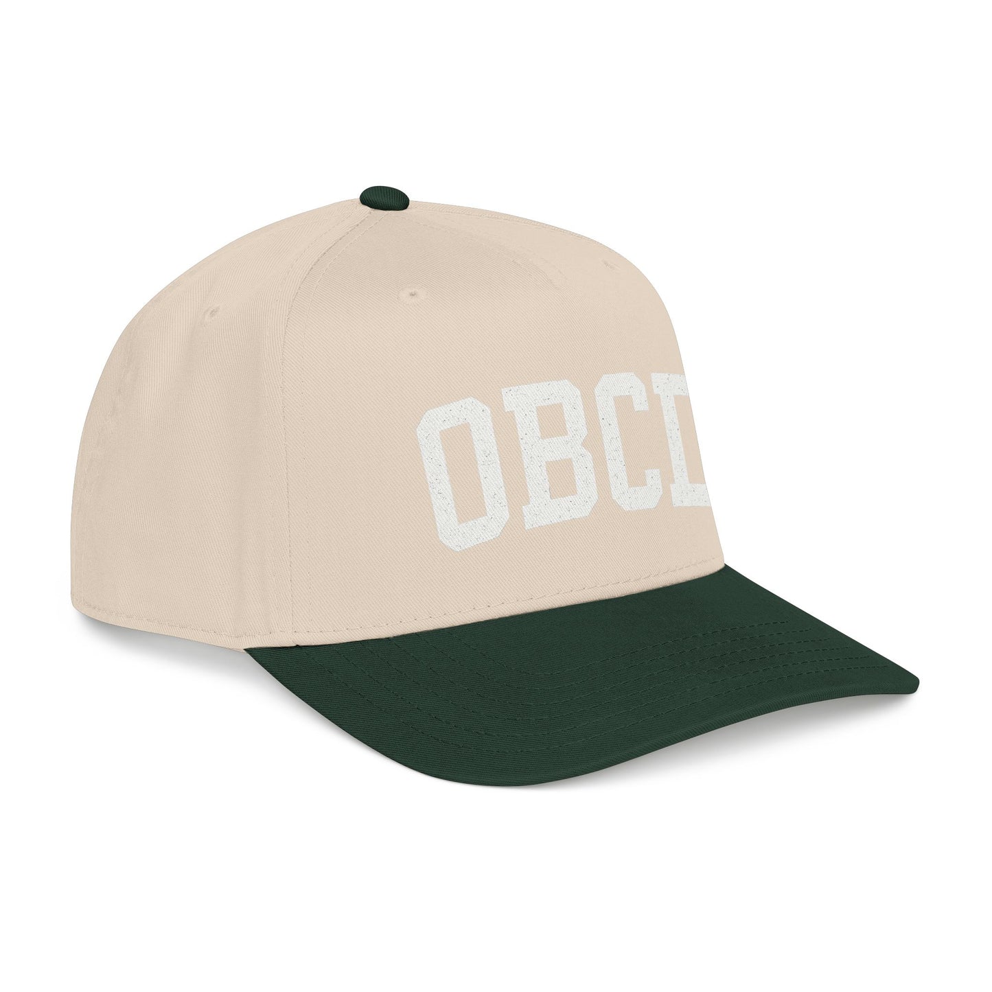 OBX-Style 'OBCD' Embroidered Baseball Cap — Classic Collegiate Dad Hat