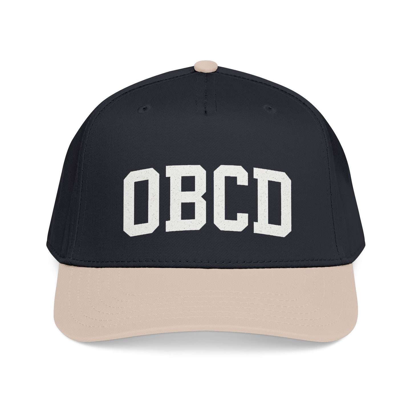 OBX-Style 'OBCD' Embroidered Baseball Cap — Classic Collegiate Dad Hat