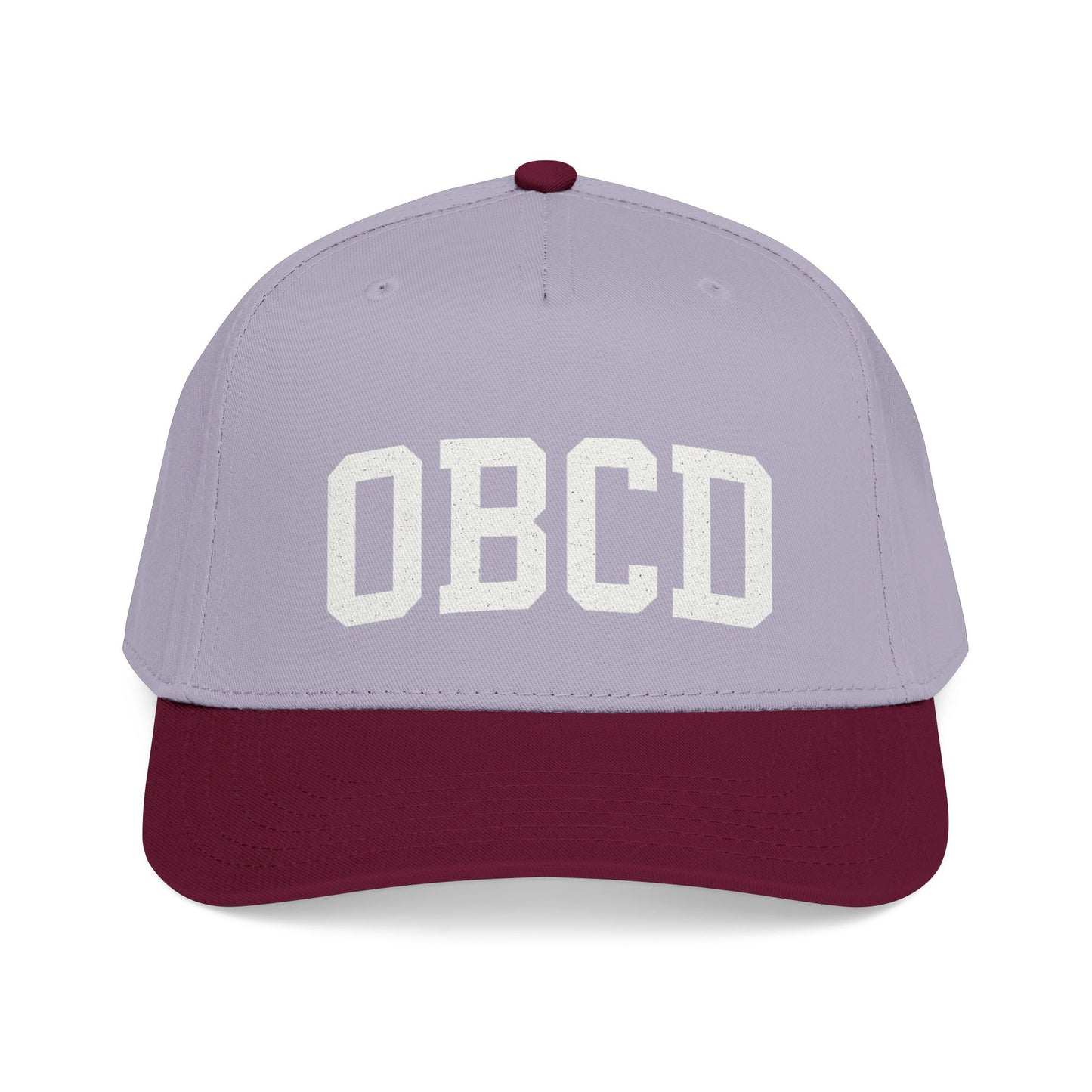 OBX-Style 'OBCD' Embroidered Baseball Cap — Classic Collegiate Dad Hat