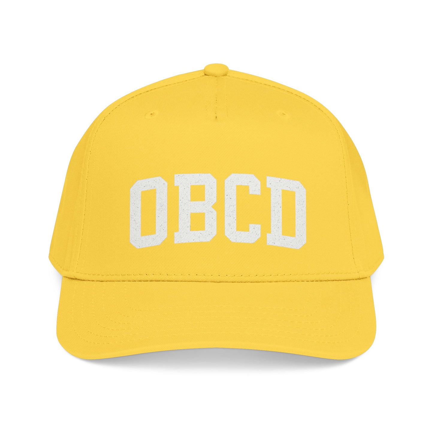 OBX-Style 'OBCD' Embroidered Baseball Cap — Classic Collegiate Dad Hat