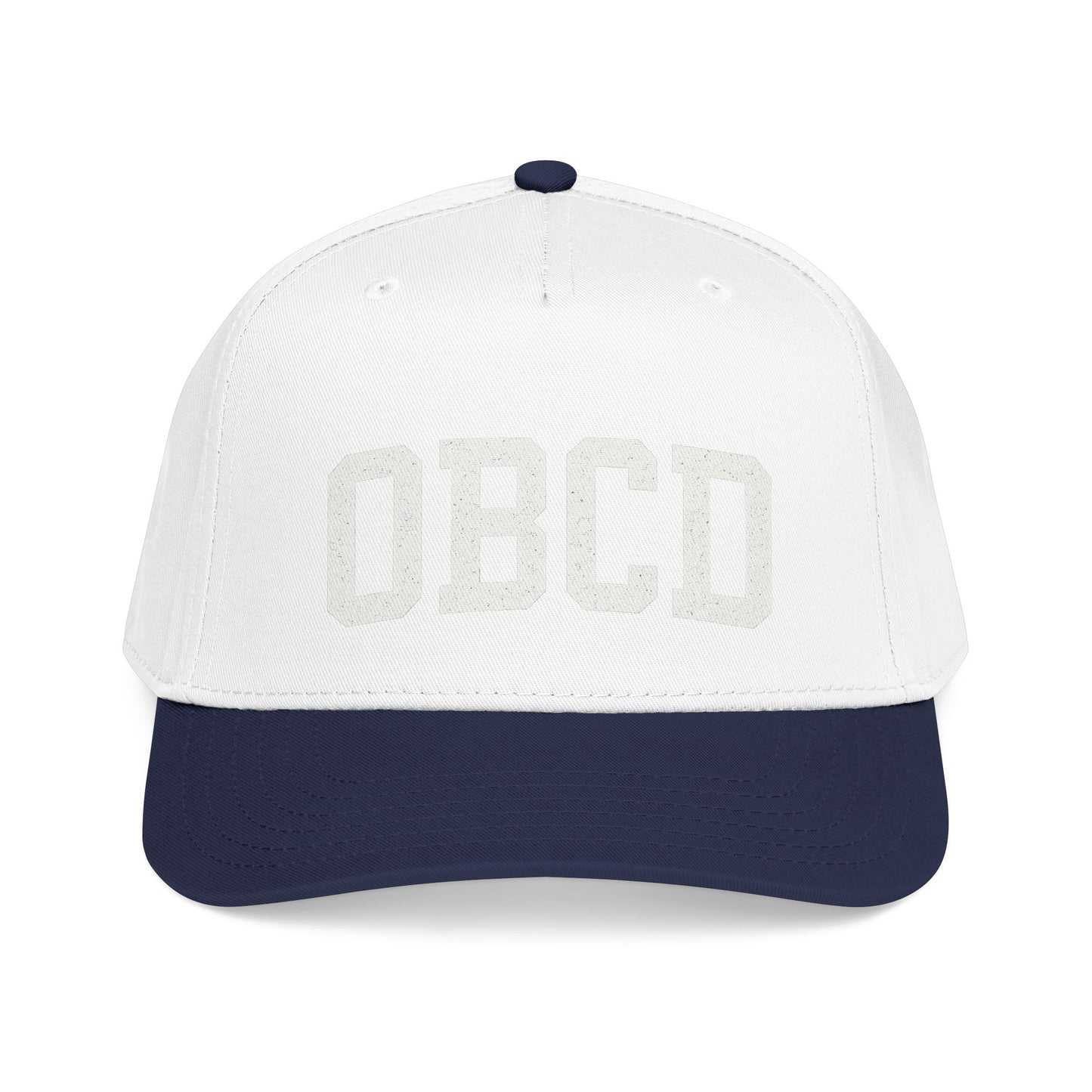 OBX-Style 'OBCD' Embroidered Baseball Cap — Classic Collegiate Dad Hat