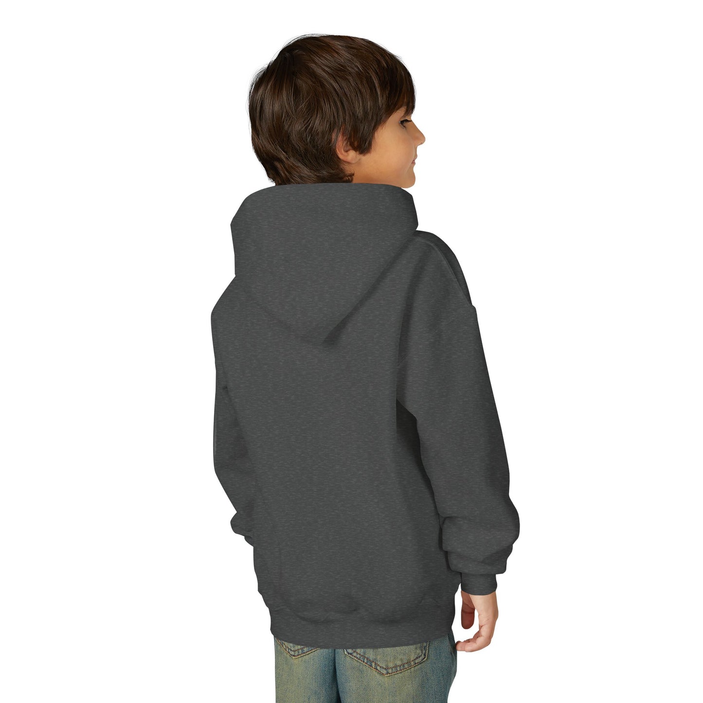 Youth 'Raising Feral Kids Club' Hoodie – Playful Paw Print Kids Sweatshirt