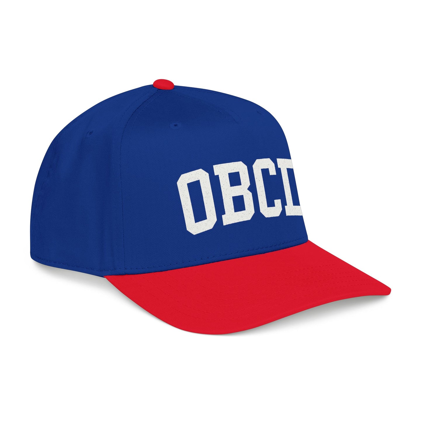 OBX-Style 'OBCD' Embroidered Baseball Cap — Classic Collegiate Dad Hat