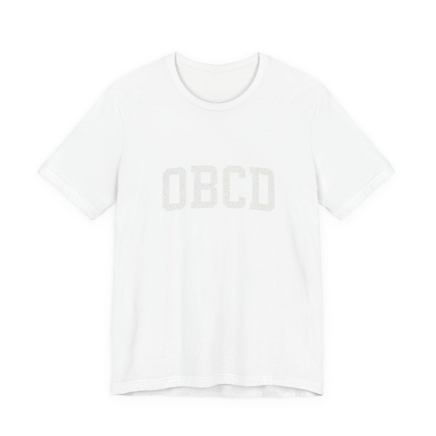 Minimalist Unisex Jersey Tee - OBCD Graphic T-Shirt