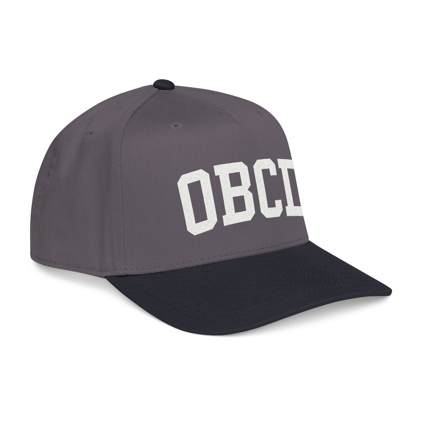 OBX-Style 'OBCD' Embroidered Baseball Cap — Classic Collegiate Dad Hat