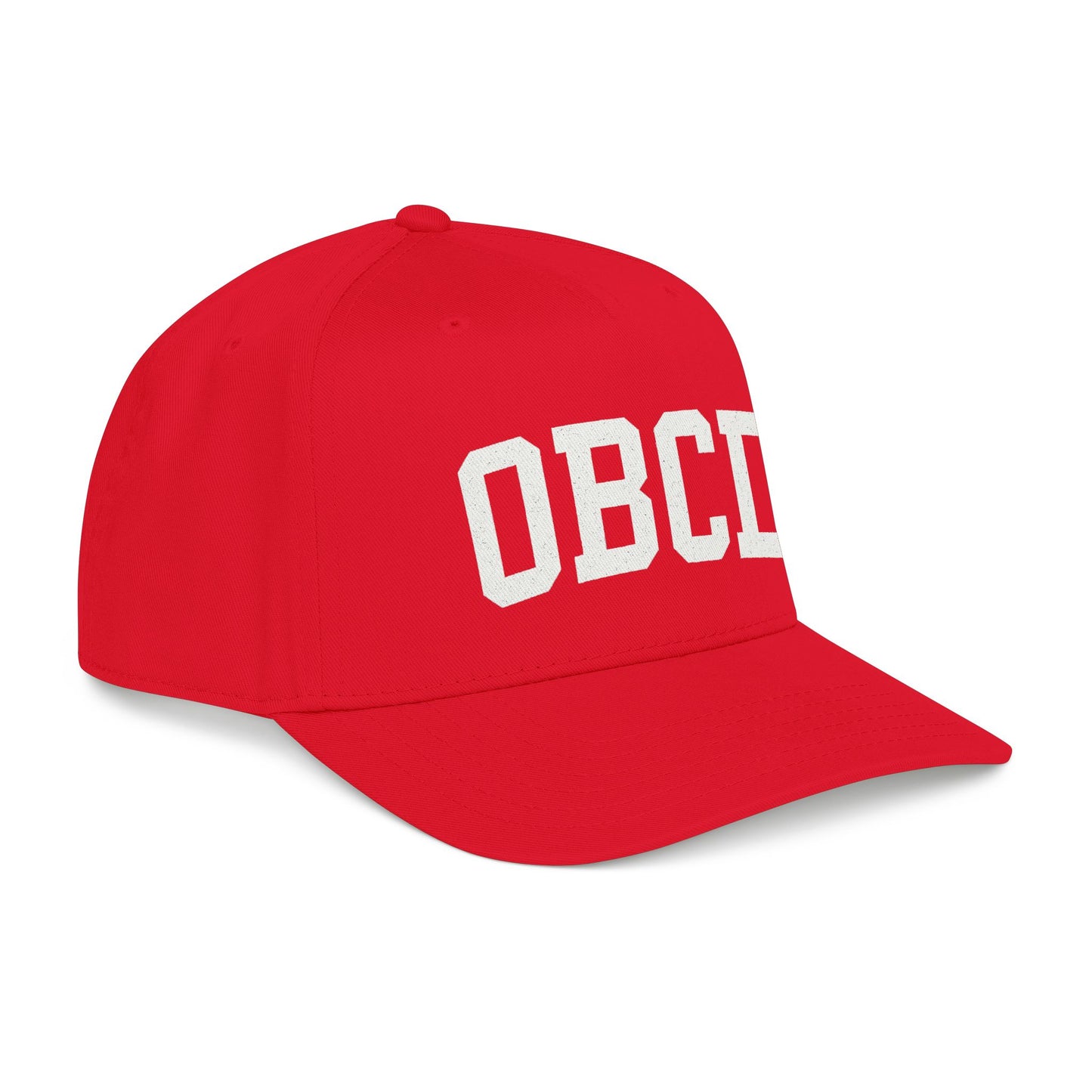 OBX-Style 'OBCD' Embroidered Baseball Cap — Classic Collegiate Dad Hat