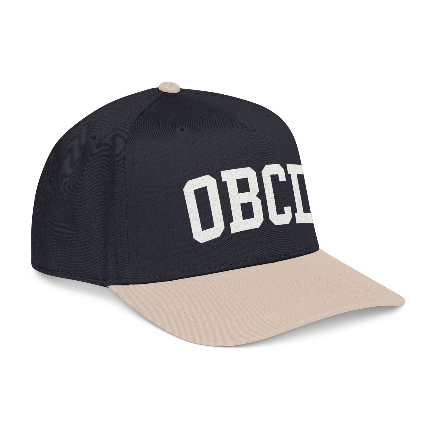 OBX-Style 'OBCD' Embroidered Baseball Cap — Classic Collegiate Dad Hat