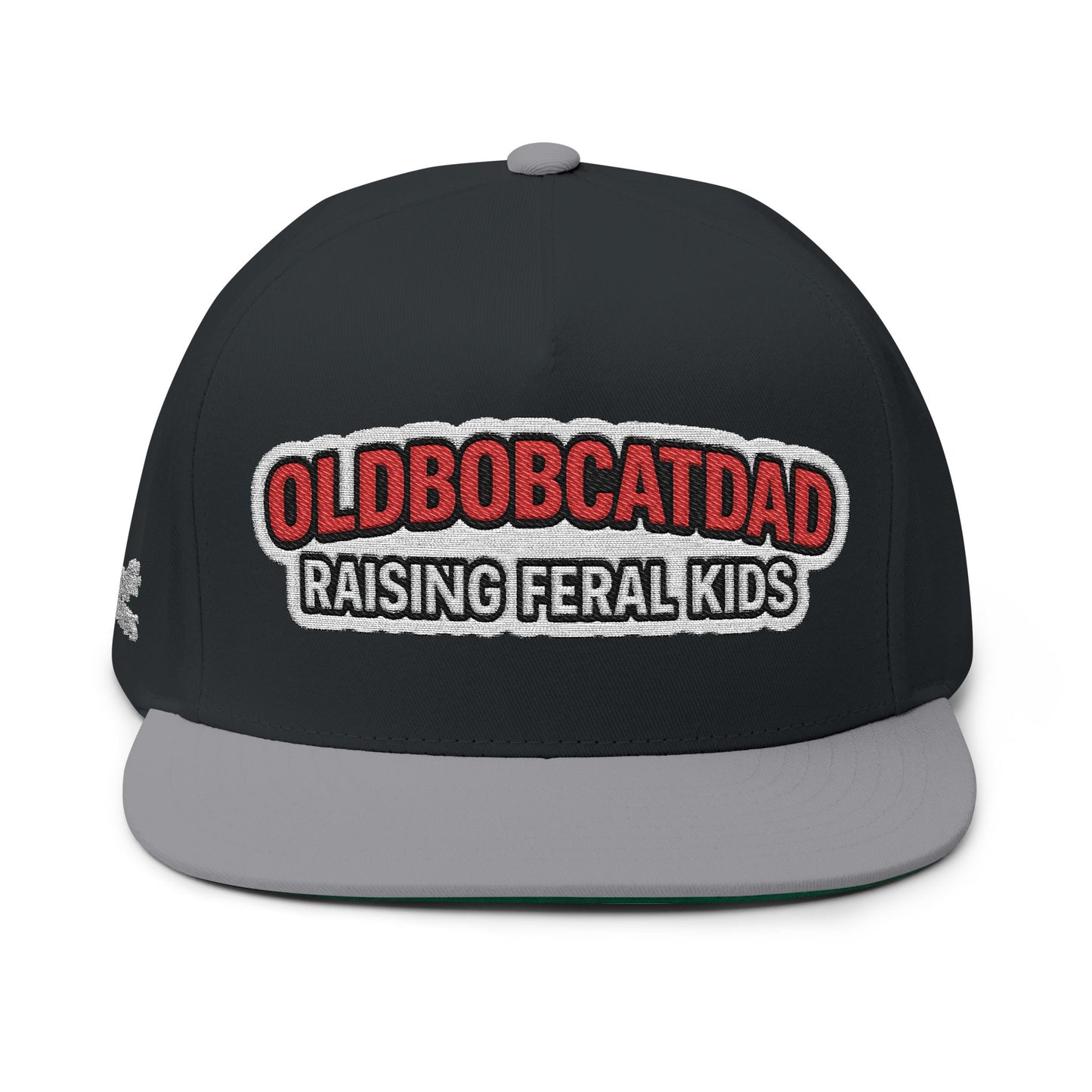 Funny Dad Flat Bill Cap with Embroidery - Perfect Gift for Father's Day